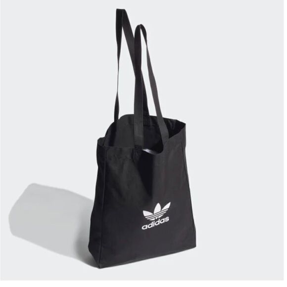 Adidas Canvas Trefoil Logo Shopper Bag - Picture 3 of 3